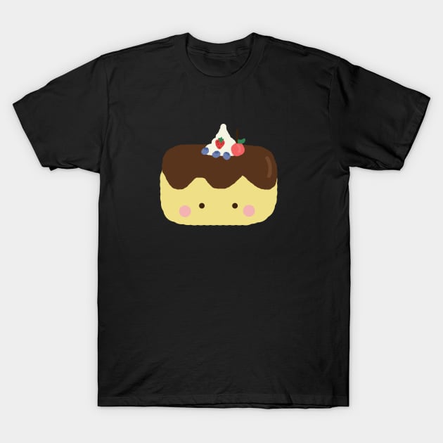 Happy Pudding T-Shirt by artoftilly